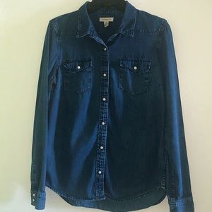 CALVIN KLEIN | Blue Denim Shirt